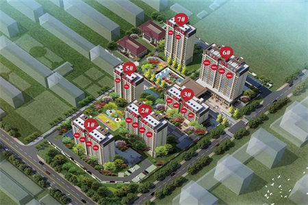 龙都花园2室2厅1卫74.4㎡55万